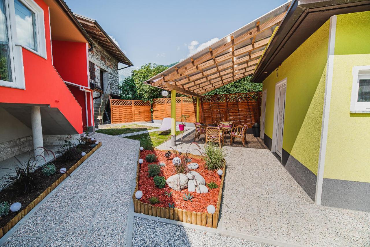 Appartamento Cuderland -Cukr Kobarid Esterno foto