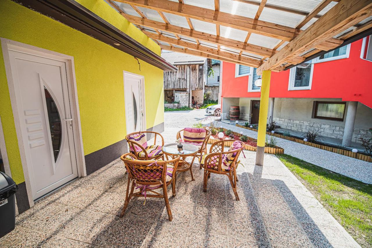 Appartamento Cuderland -Cukr Kobarid Esterno foto